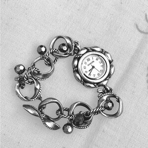Chico's Silver Chain Bracelet Watch